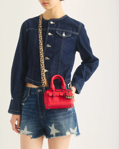 Mini Top Handle Kiev Leather Bag