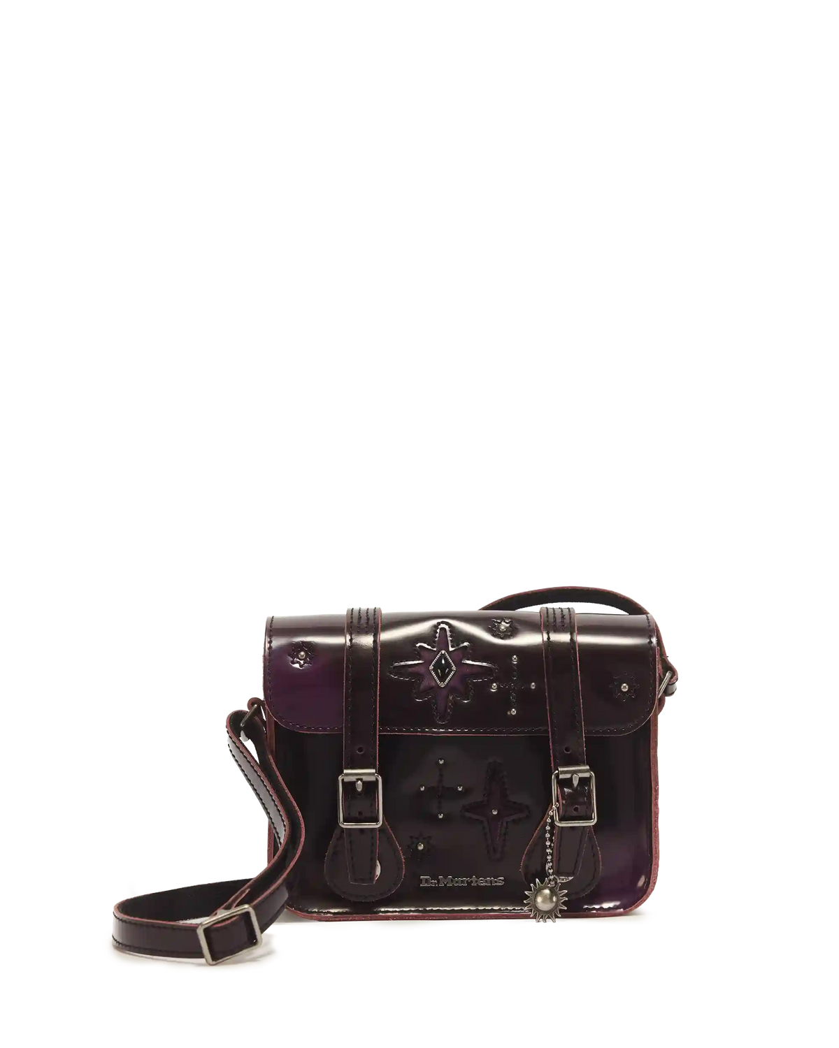 7 Inch Whimsy Goth Arcadia Leather Satchel