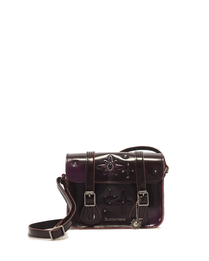 7 Inch Whimsy Goth Arcadia Leather Satchel