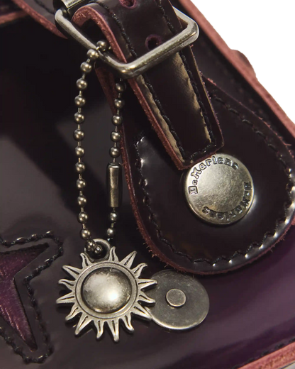 7 Inch Whimsy Goth Arcadia Leather Satchel