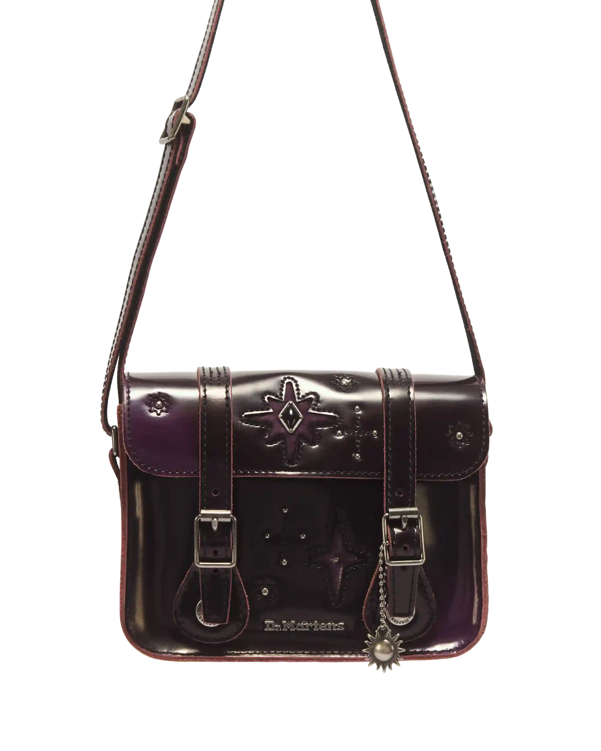 7 Inch Whimsy Goth Arcadia Leather Satchel