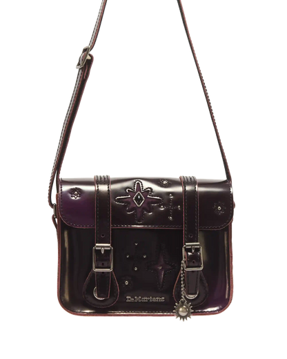 7 Inch Whimsy Goth Arcadia Leather Satchel