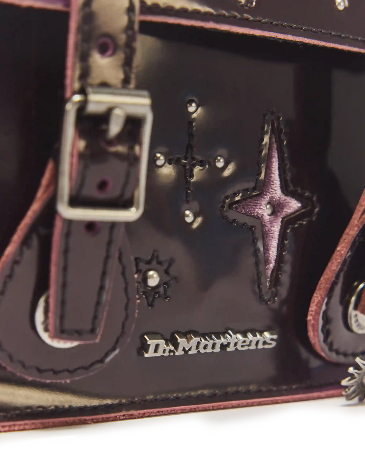 7 Inch Whimsy Goth Arcadia Leather Satchel