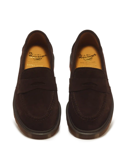 Delapre Penny Loafer Repello Calf Suede Mb