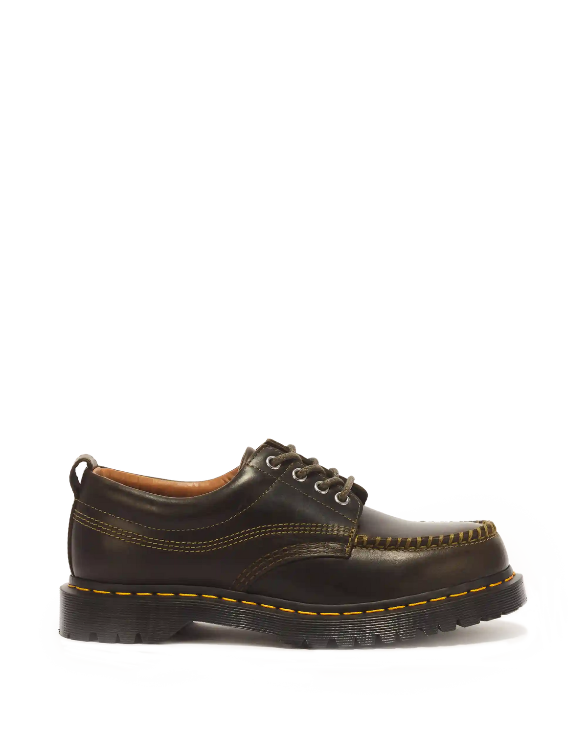 Lowell 4 Eye Mayhem Leather Moc Toe Shoes