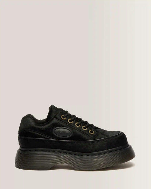 Buzz 5-Eye Hair On Leather Shoes