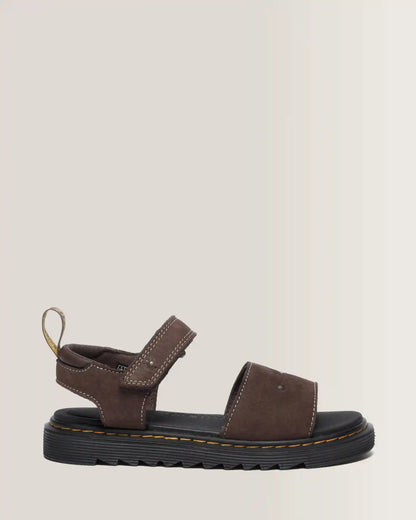 Toddler Marlowe Flower Debossed Nubuck Strap Sandals