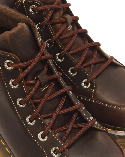 Buzz 6 Eye Crazy Horse Leather Lace Up Boots