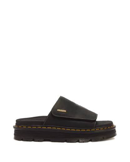 Zebzag Wyoming Leather Slides