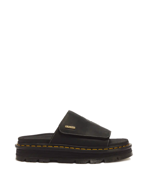 Zebzag Wyoming Leather Slides