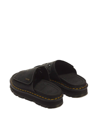 Zebzag Wyoming Leather Slides