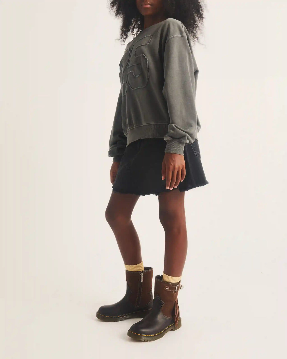 Genaya Desert Rodeo Y Leather & Suede Rigger Boots