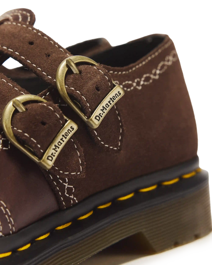 8065 Desert Rodeo Leather & Suede Mary Jane Shoes