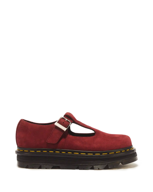 Zebzag Milled Nubuck Mary Jane Shoes
