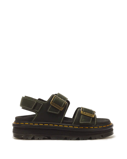 Zebzag Crazy Horse Leather Sandals