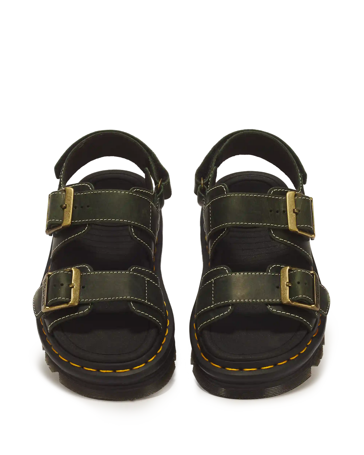 Zebzag Crazy Horse Leather Sandals