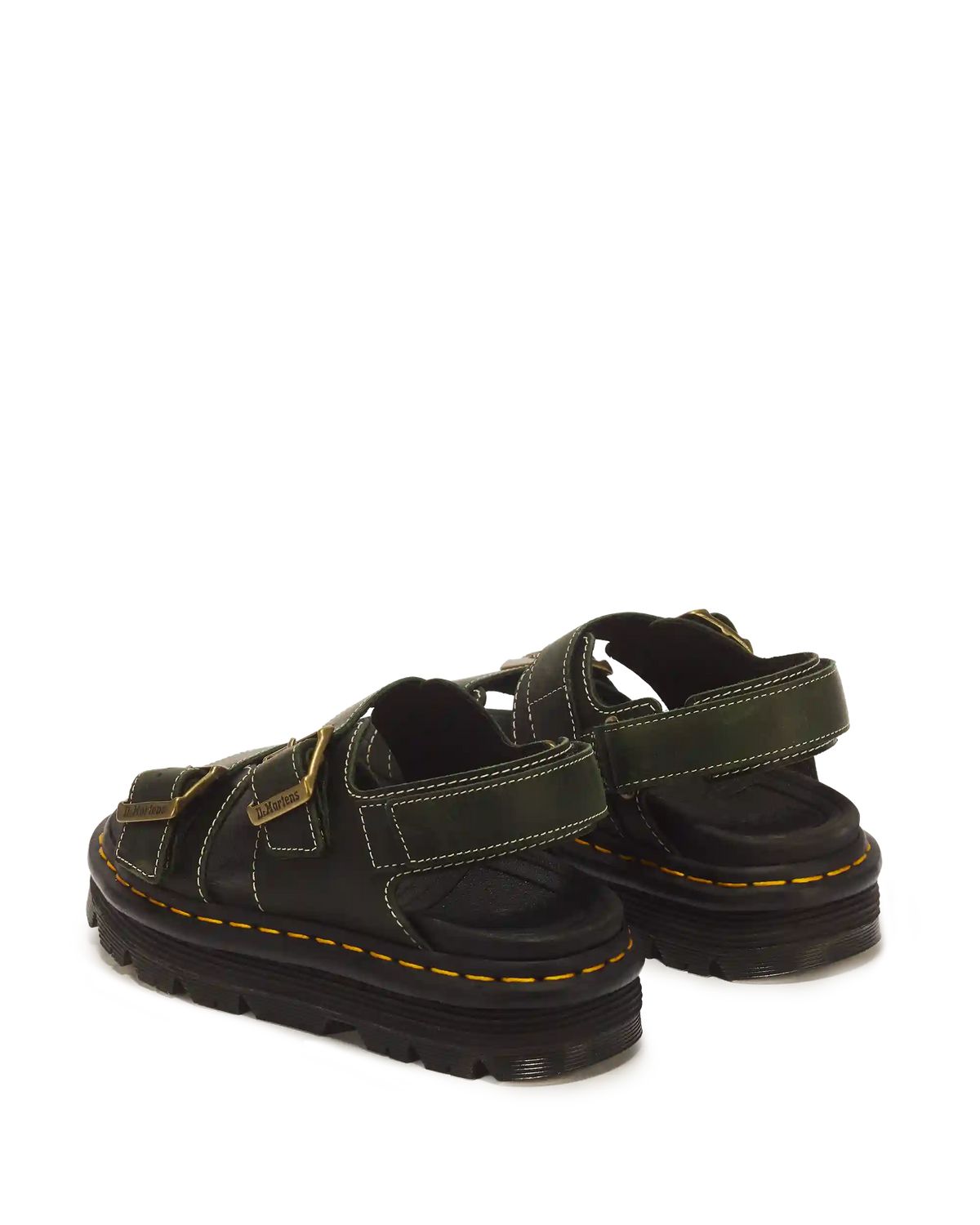 Zebzag Crazy Horse Leather Sandals