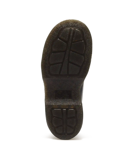 Buzz Whimsy Goth 6 Eye Leather & Velvet Lace Up Boots
