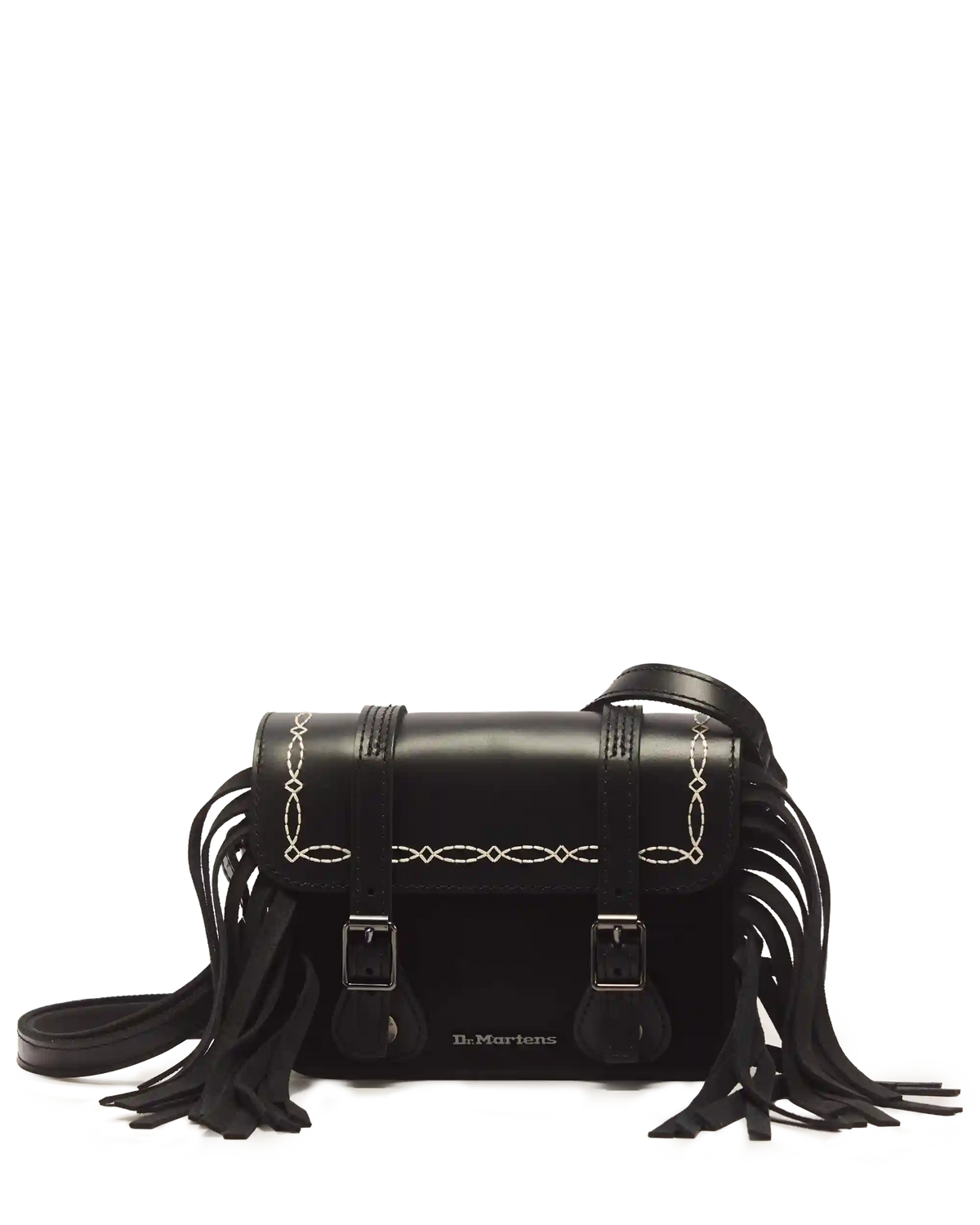 7 Inch Desert Rodeo Leather & Suede Satchel
