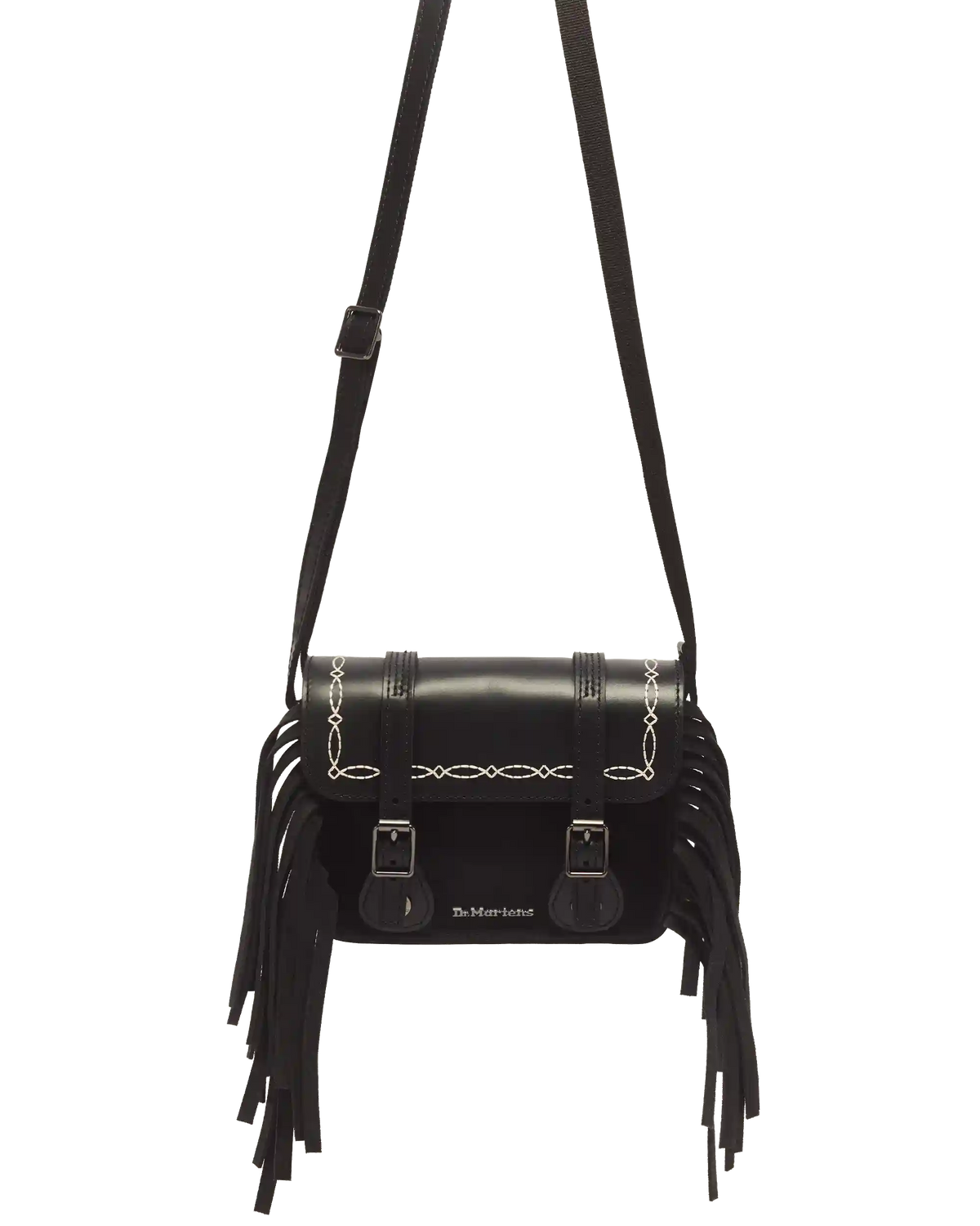 7 Inch Desert Rodeo Leather & Suede Satchel