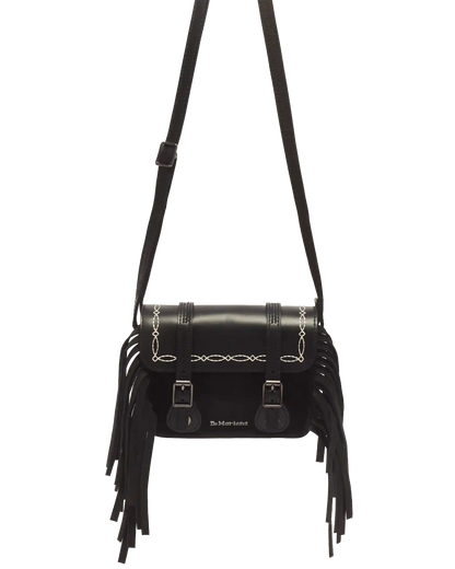 7 Inch Desert Rodeo Leather & Suede Satchel