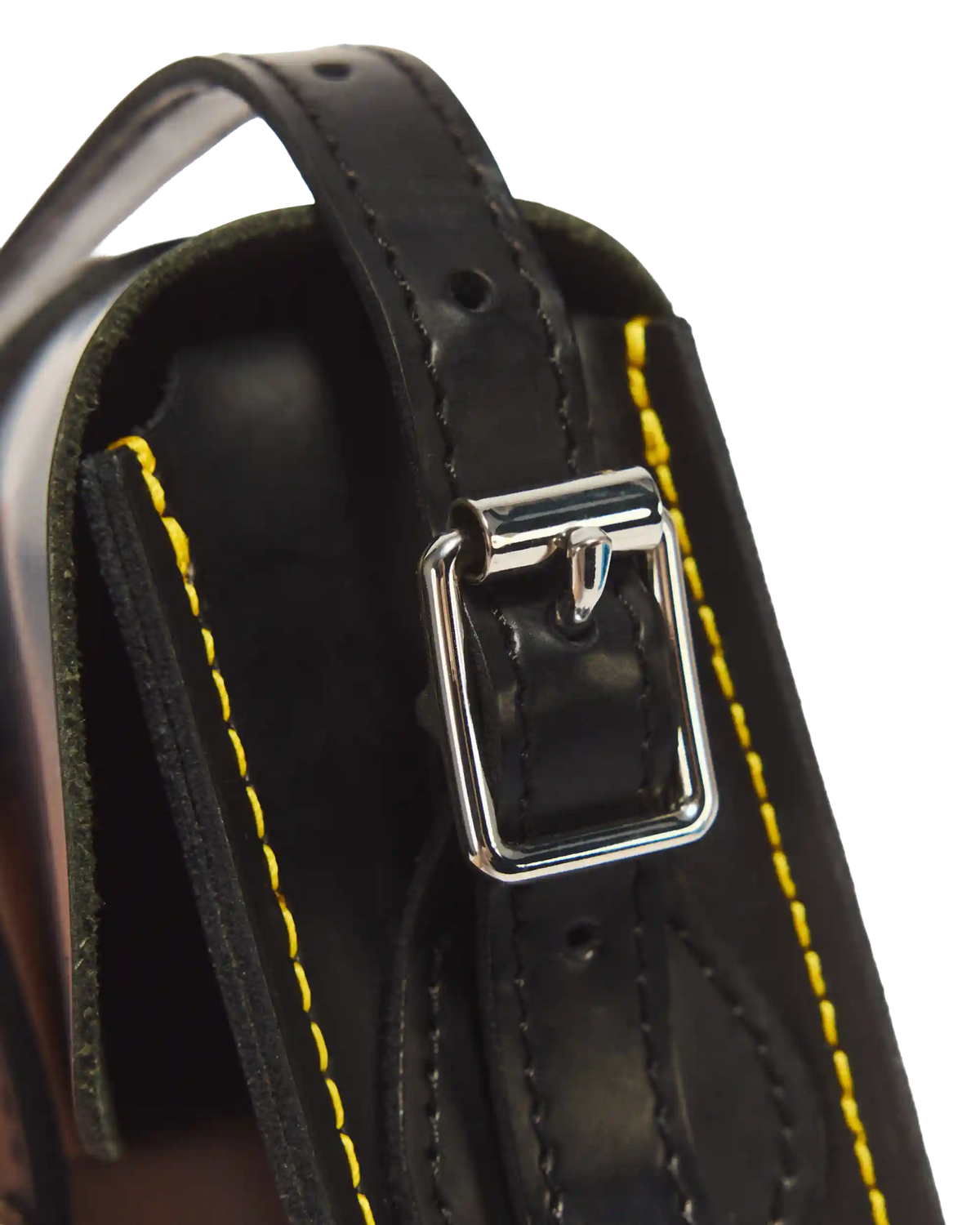 7 Inch Leather Crossbody Bag