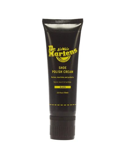 Black Shoe Polish Cream 75ml Tube