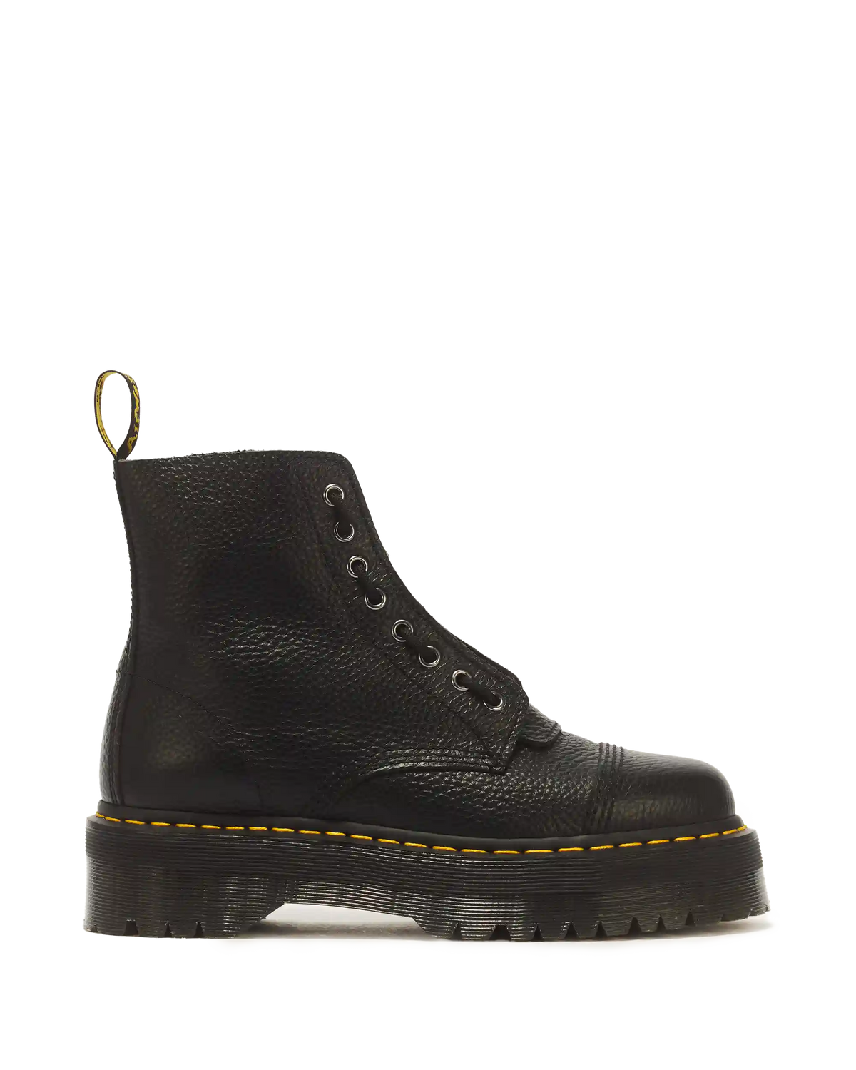 Sinclair Milled Nappa Leather Platform Boots