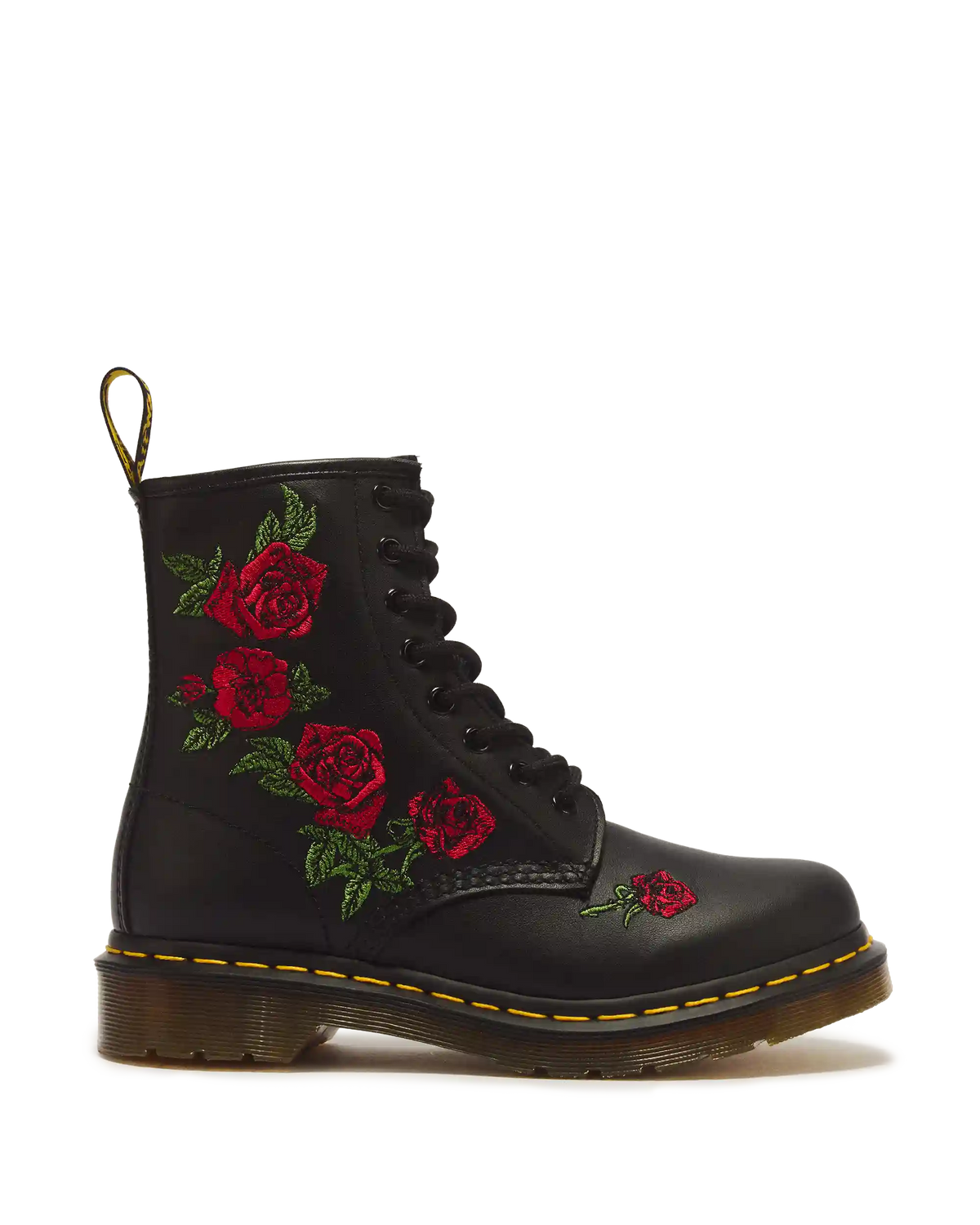 1460 Vonda Floral Leather Lace Up Boots