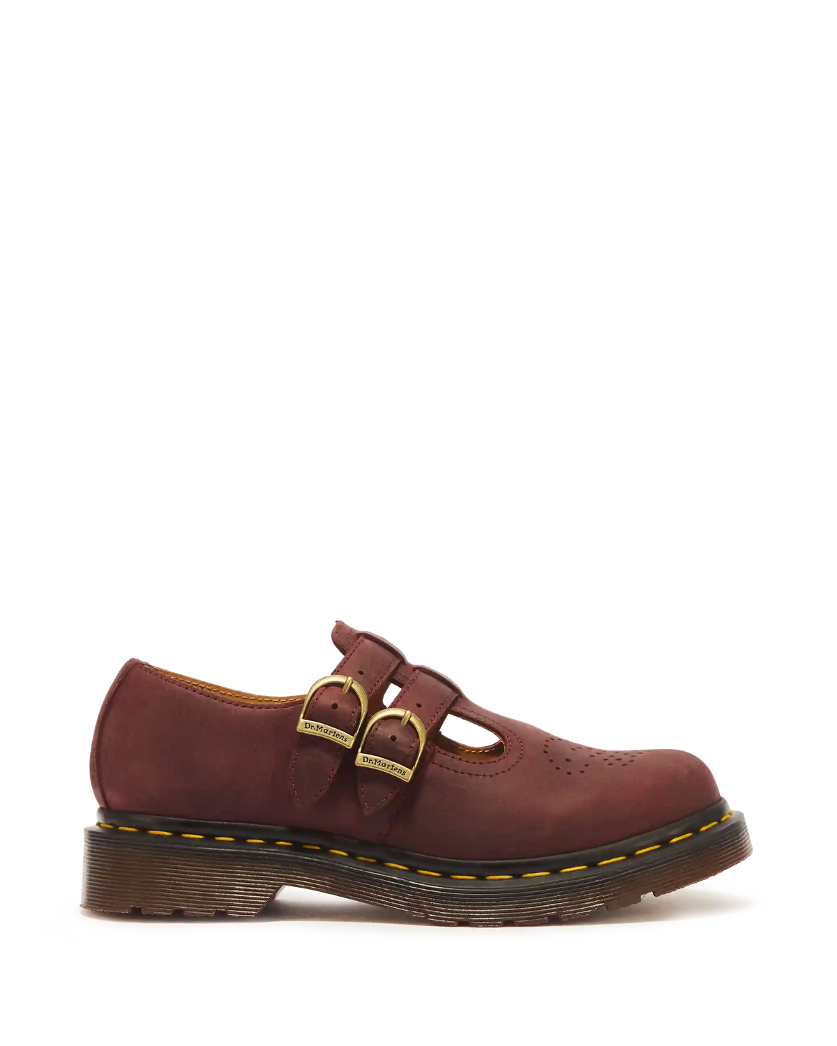 8065 Crazy Horse Leather Mary Jane Shoes
