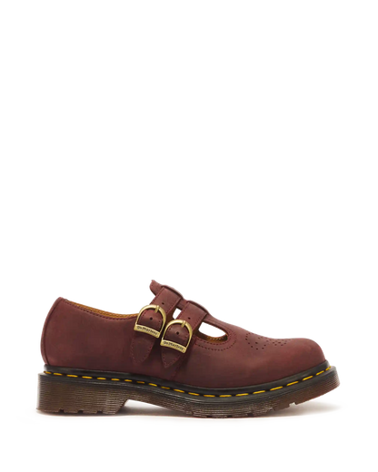 8065 Crazy Horse Leather Mary Jane Shoes