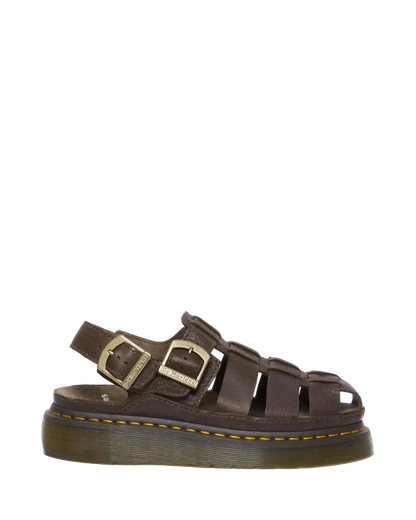 Wrenlie Grizzly Leather Fisherman Sandals