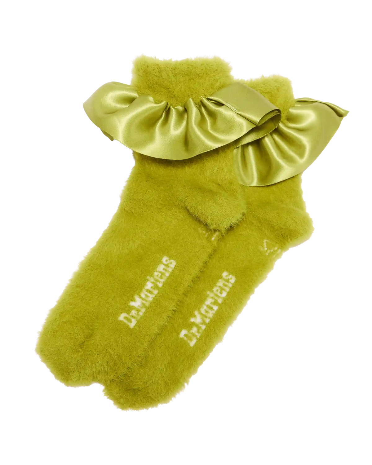 Satin Frill Fluffy Socks
