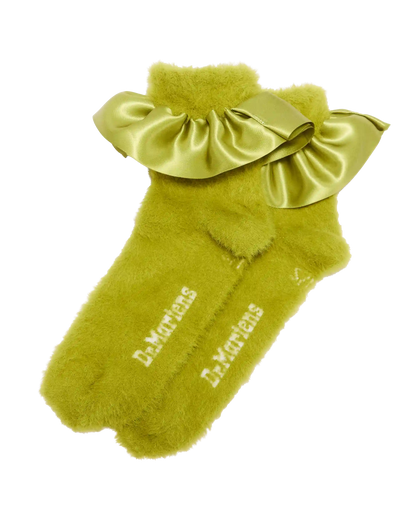 Satin Frill Fluffy Socks