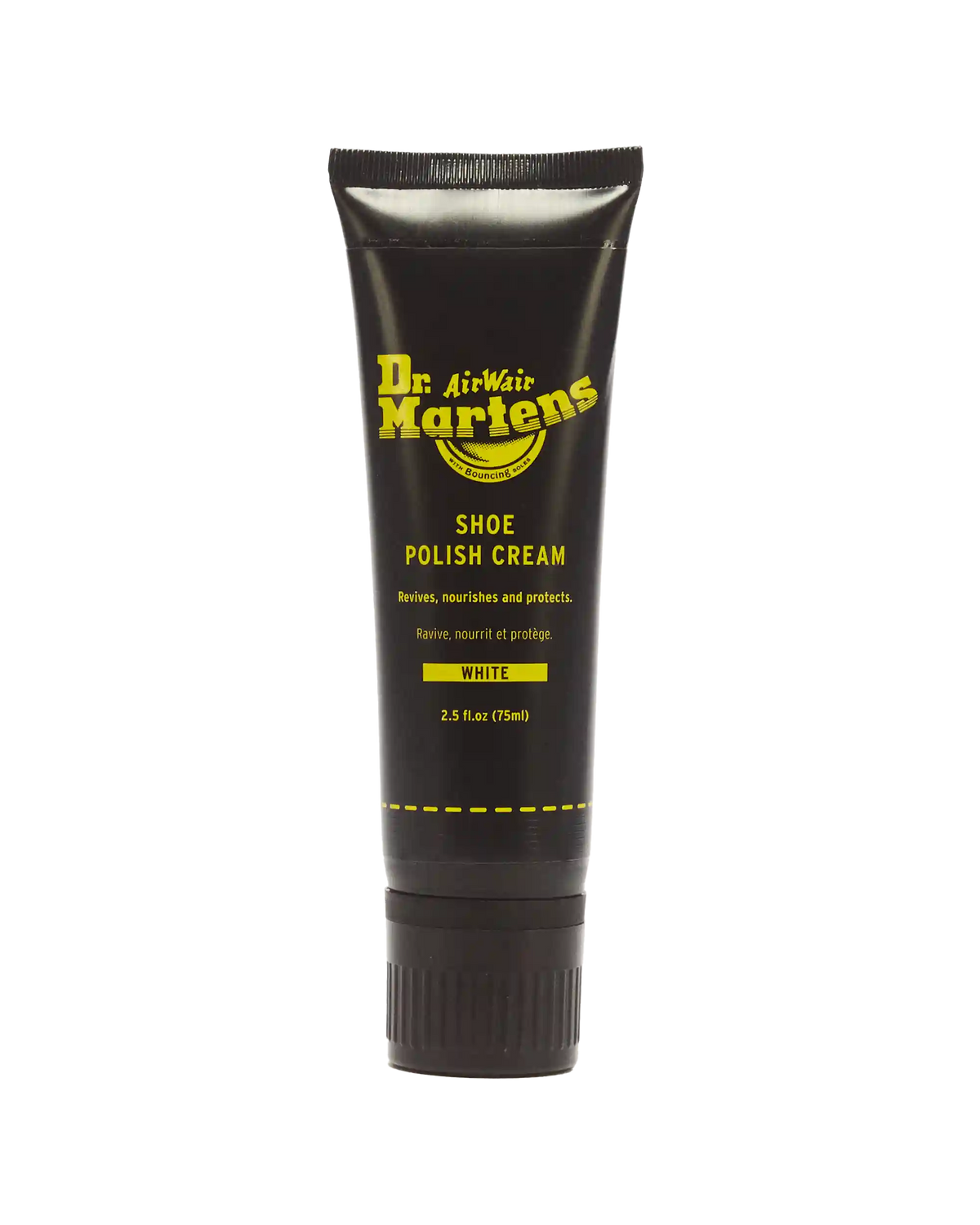 Black Shoe Polish Cream 75ml Tube